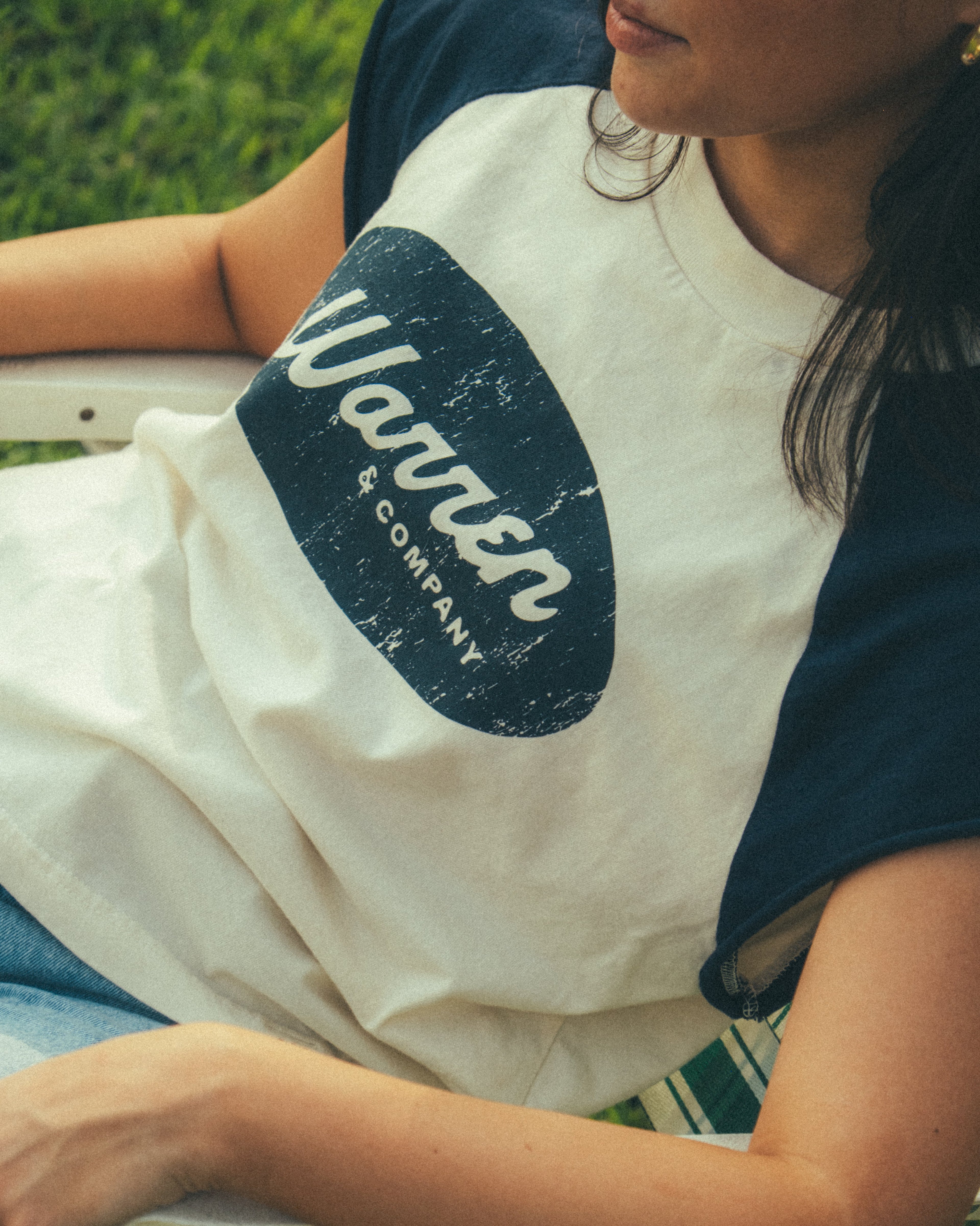 Crop Raglan Tee
