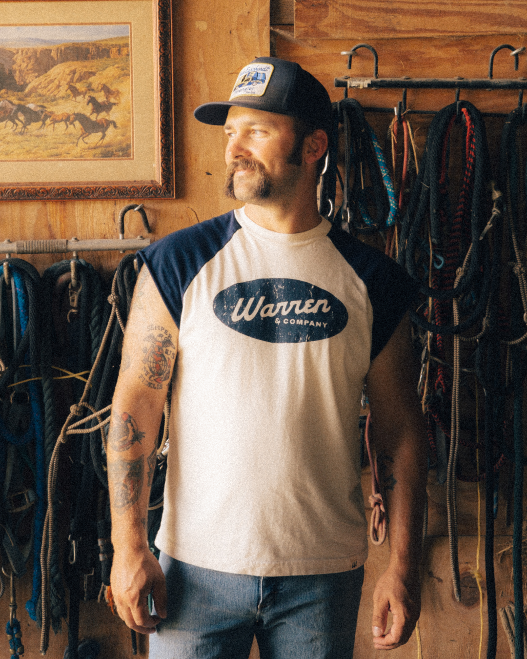 Crop Raglan Tee